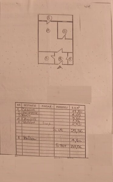 Titan, Auchan Titan, garsoniera bloc mixt.